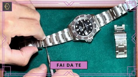 cambiare inserto ghiera rolex|Vi Svelo il TRUCCO del mio Rolex: Modifica del Bracciale.